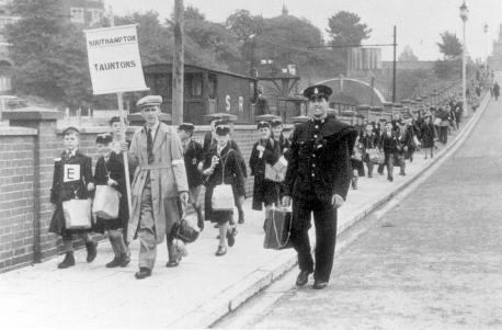 evacuees to bournemouth